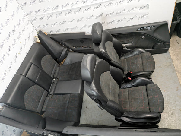Bmw E46 M3 Coupe M Texture Interior Swap Set Kit Seats & Door Cards