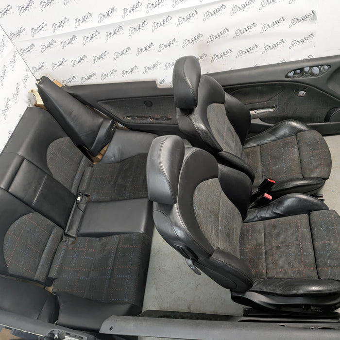Bmw E46 M3 Coupe M Texture Interior Swap Set Kit Seats & Door Cards