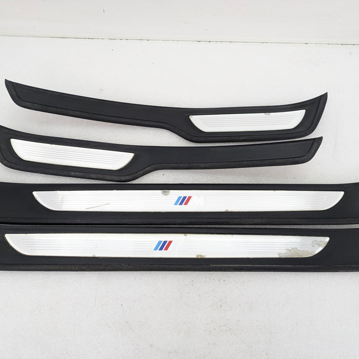 BMW E90 E91 335i 335xi 328xi Sedan Wagon M Sport Door Sill Set 7907151/907159 *DAMAGED*