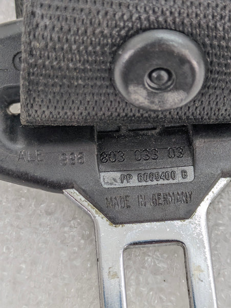 Porsche 996.2 911 Carrera 4 Cabriolet Convertible Front Left/Driver Side Seat Belt 99680303303
