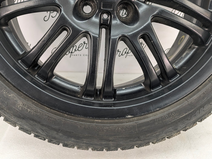 BMW E46 M3 OEM Black Staggered Style 67 Front M-Double Spoke Wheels/Rims Set Of 4 18X8 18x9 2229950/2229960 *Note*