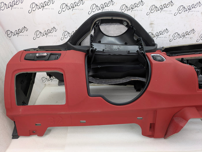 BMW F36 F30 F31 F32 F33 F34 440xi 430xi LCI Coral Red Dashboard W/O HUD