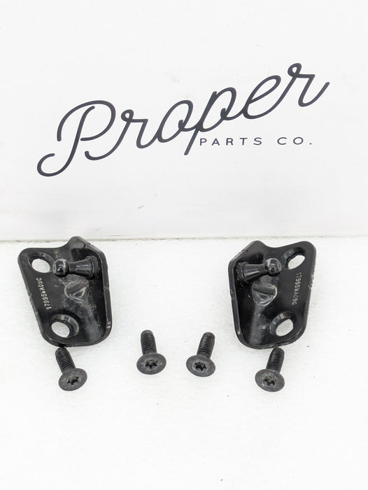 Chevrolet C7 Corvette Stingray Targa Top Rear Hatch Body Side Lift Strut Mounting Bracket Set Pair 17995WA09C