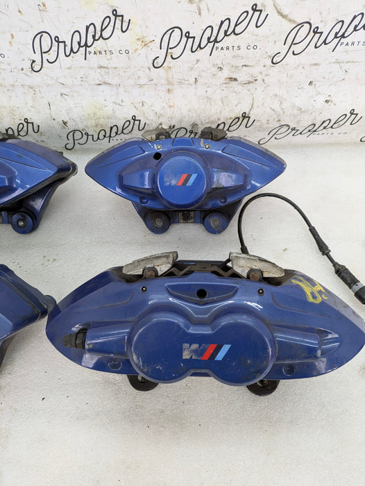 BMW F30 F31 F32 F33 F36 340 440 435 335 M sport Blue Brembo Brake Caliper Set Front & Rear