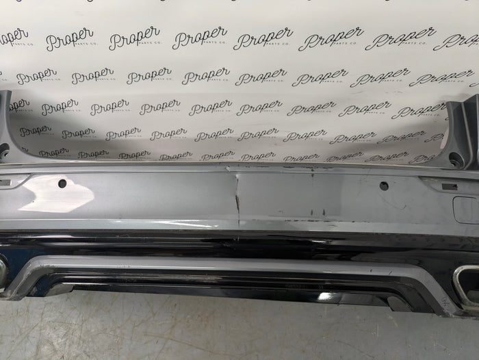 2021 Volvo V60 T6 R-Design Rear Bumper Assembly Osmium Gray Metallic (714) *DAMAGED*