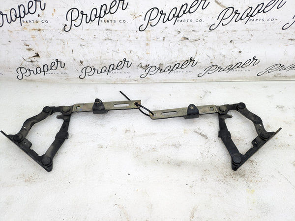Porsche 996.2 911 Carrera 4 Engine Lid Door Left/Right Hinges Schwarz (041) 99651215101/99651215201