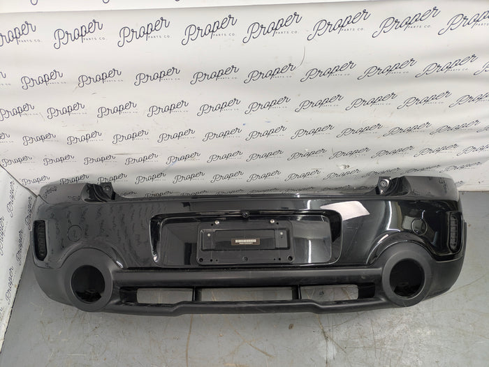 MINI R60 Countryman John Cooper Works JCW Rear Bumper Absolute Black Metallic (B11) 51129806647/51129809007