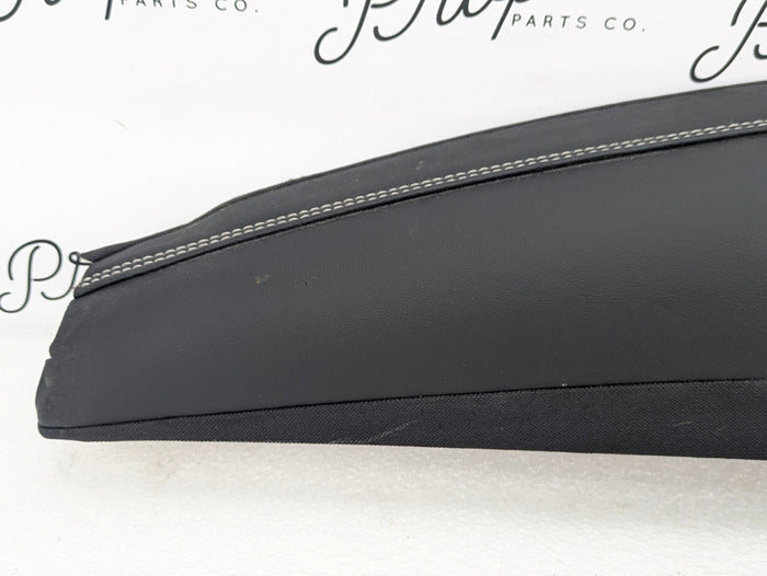 2021 Volvo V60 T6 R-Design Left/Driver Side Rear Black Leather Seat Bolster 31467787