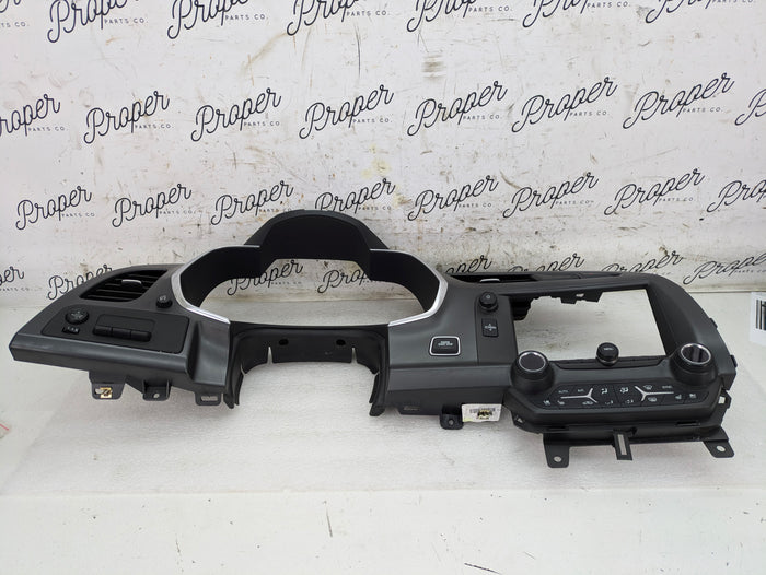 Chevrolet C7 Corvette Stingray Z51 Radio/HVAC Control Panel & Gauge Cluster Trim 23169940