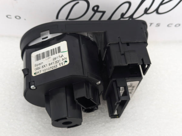 2016-2018 Audi 8U Q3 Headlight Control & Dimmer Switch 8X1941531