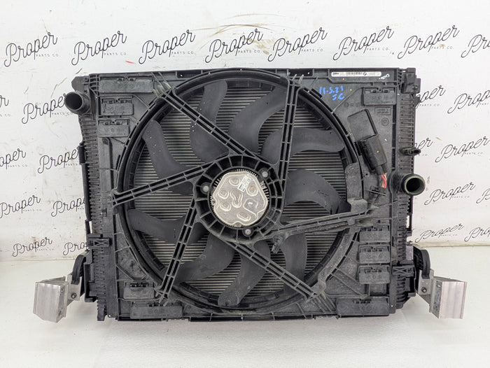 BMW G20 330ix M Sport B46 Radiator Cooling Pack W/AC Condenser & 500W Electric Fan Motor Shroud