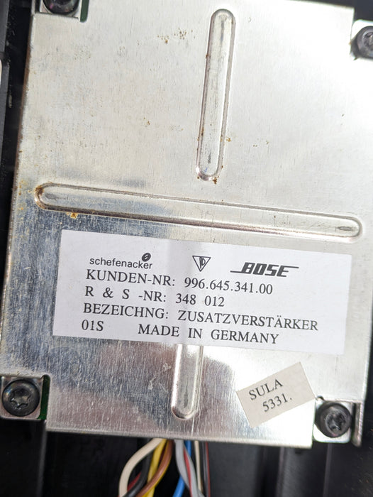 Porsche 996.2 911 Carrera 4 Cabrio/Convertible BOSE Additional Audio Amplifier 99664534100