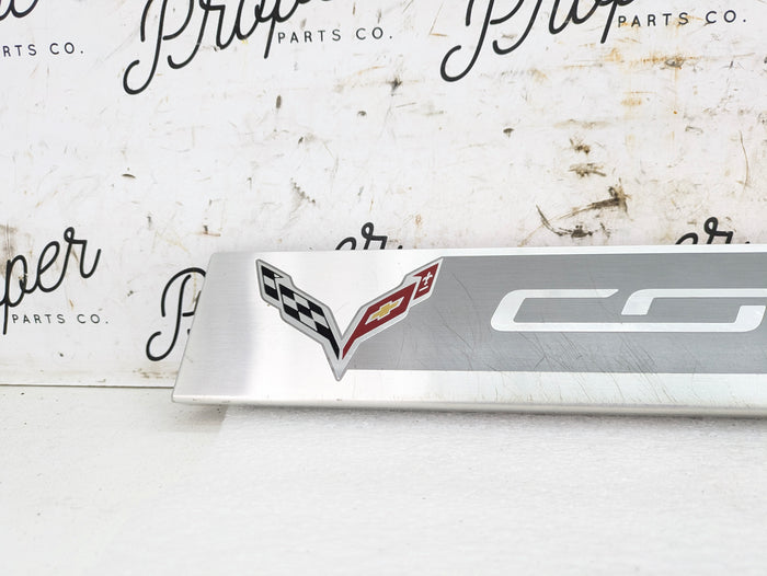 Chevrolet C7 Corvette Stingray Z51 Right/Left Side Door Sill Trim Scuff Plate 22789326