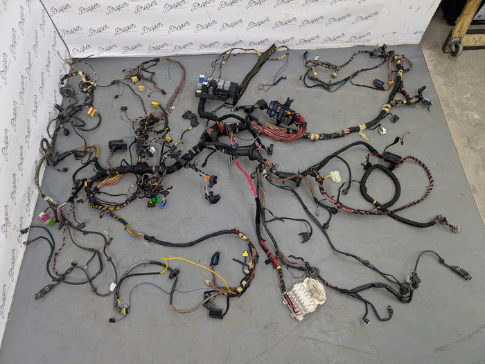 Porsche 996.2 911 Carrera 4 Cabriolet Convertible Automatic Tiptronic Main Chassis Body Cabin Wiring Harness