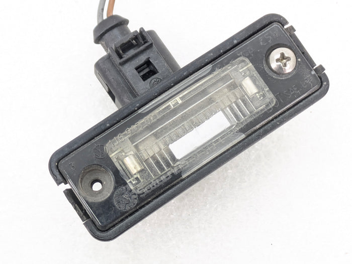 Porsche 996 911.2 Carrera 4 Rear Bumper License Plate Lights W/Wiring Harness 1J0973702/1J6943021 *DAMAGED*
