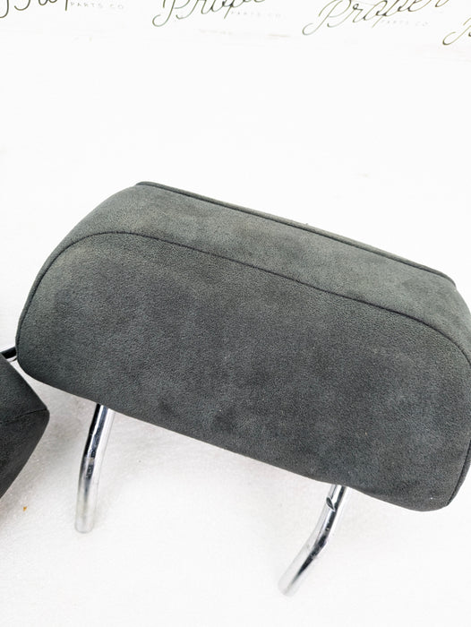 BMW E46 330i 328i 325i 323i ZHP M Sport Sedan Rear Split Folding Seats Complete Set Alcantara Cloth Laser