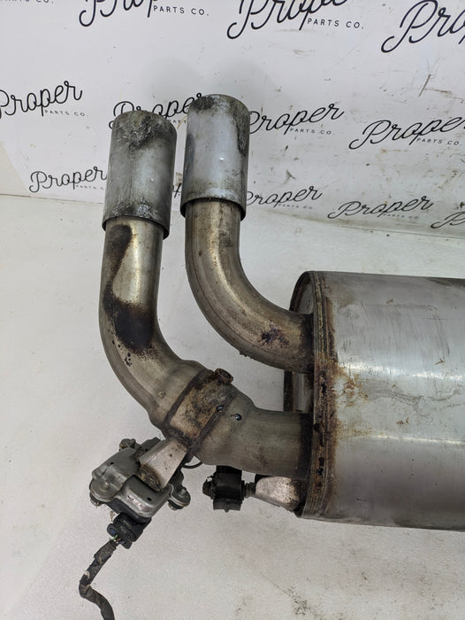 BMW F22 F23 228xi 228i Exhaust System Muffler W/Exhaust Flap Actuator 7620362