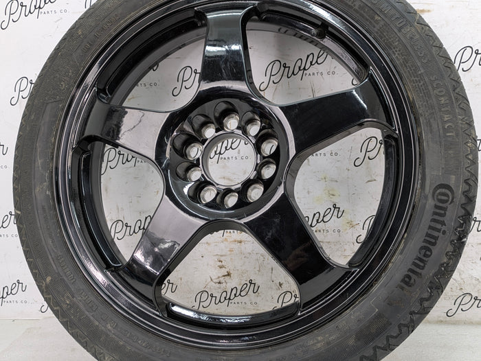 2024 Toyota GR Corolla Modern Spare Emergency Tire Wheel Rim 5x114.3 18x4 ET47