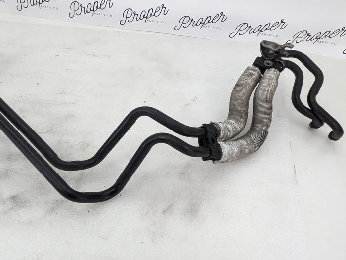BMW E92 E92 E90 M3 Manual Transmission Oil Cooler Lines 17222283581