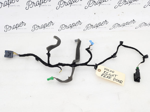 2021 Volvo V60 T6 R-Design Left/Driver Side Rear Door Wiring Harness 32143981