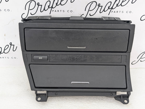 BMW E46 330ci 328ci 325ci 323ci Center Dashboard Ash Tray Storage Compartment ASC Switch Black 8202188/6901591/8205377