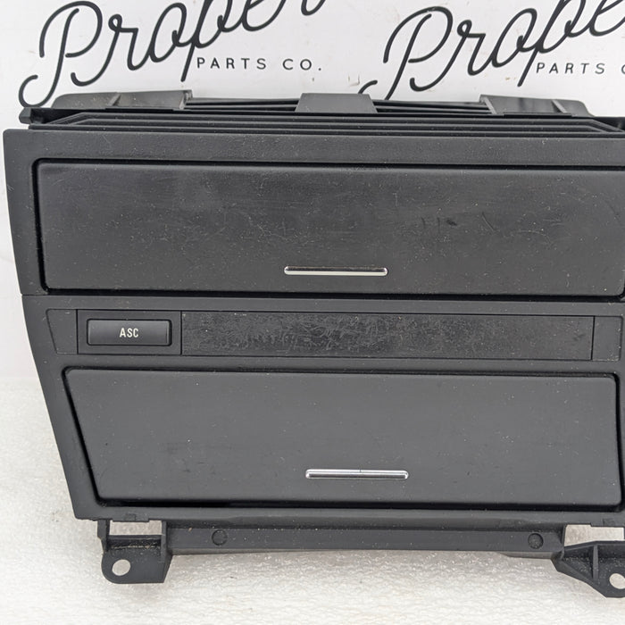 BMW E46 330ci 328ci 325ci 323ci Center Dashboard Ash Tray Storage Compartment ASC Switch Black 8202188/6901591/8205377