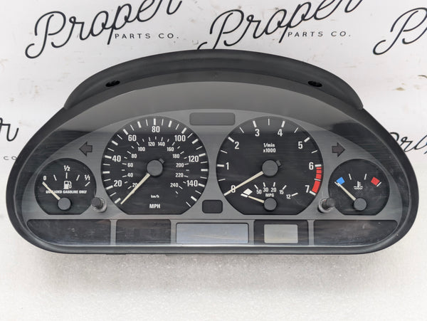 BMW E46 323i 325i 328i Sedan/Wagon USA Automatic MPH Gasoline Instrument Cluster Speedometer 6902371