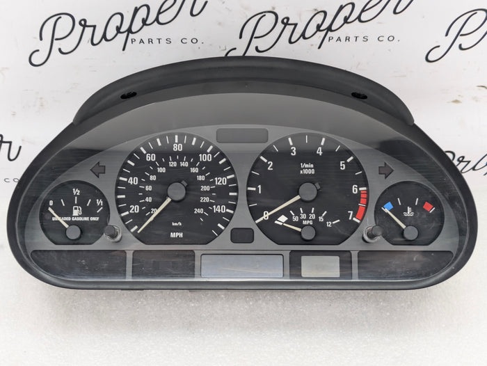 BMW E46 323i 325i 328i Sedan/Wagon USA Automatic MPH Gasoline Instrument Cluster Speedometer 6902371