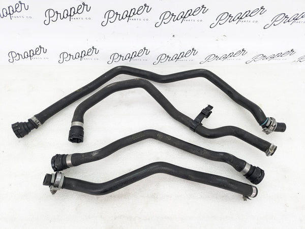 BMW E46 330ci 328ci 325ci 323ci Radiator Heater Core Coolant Hose Pipe Set 1436410