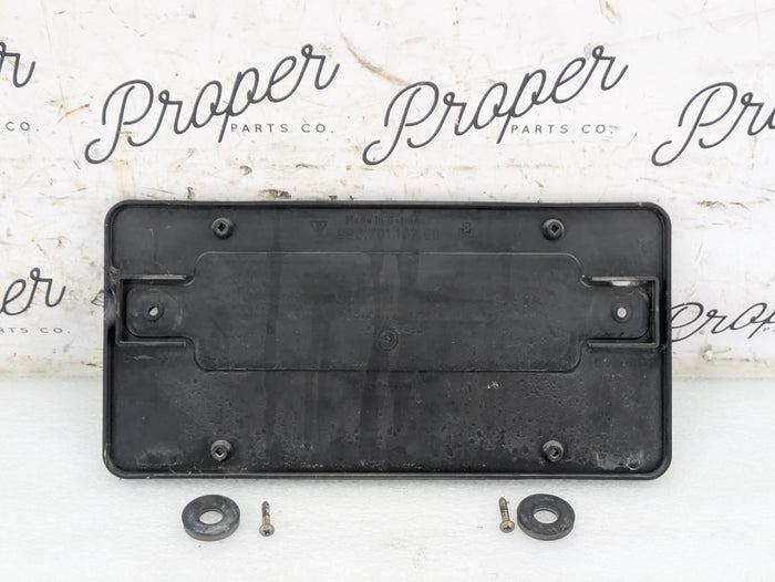 Porsche 996.2 911 Carrera 4 Front/Rear License Plate Mounting Bracket 99670110700