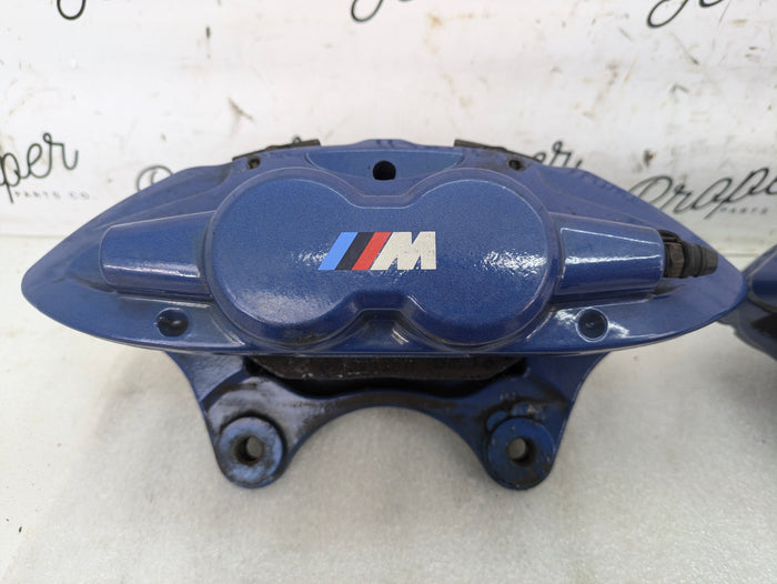 BMW F30 F31 F32 F33 F36 340 440 435 335 M sport Brembo Blue Brake Caliper Set Front & Rear