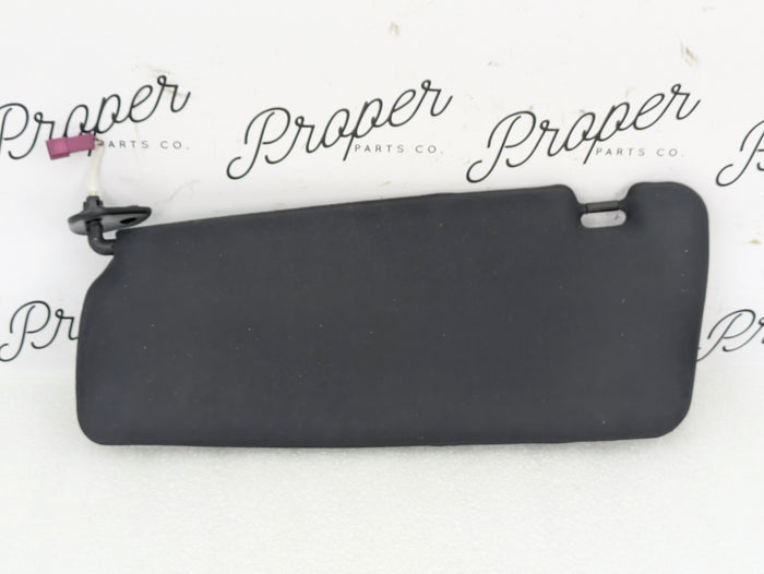 BMW E46 M3 3 Series M Sport/ZHP Coupe/Sedan/Wagon Right Side Black Cloth Sunvisor 51162699048