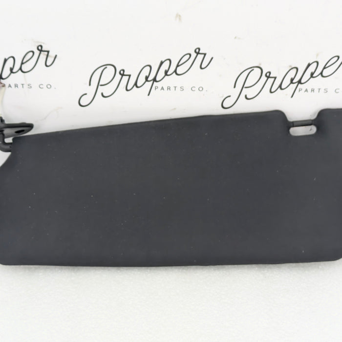 BMW E46 M3 3 Series M Sport/ZHP Coupe/Sedan/Wagon Right Side Black Cloth Sunvisor 51162699048