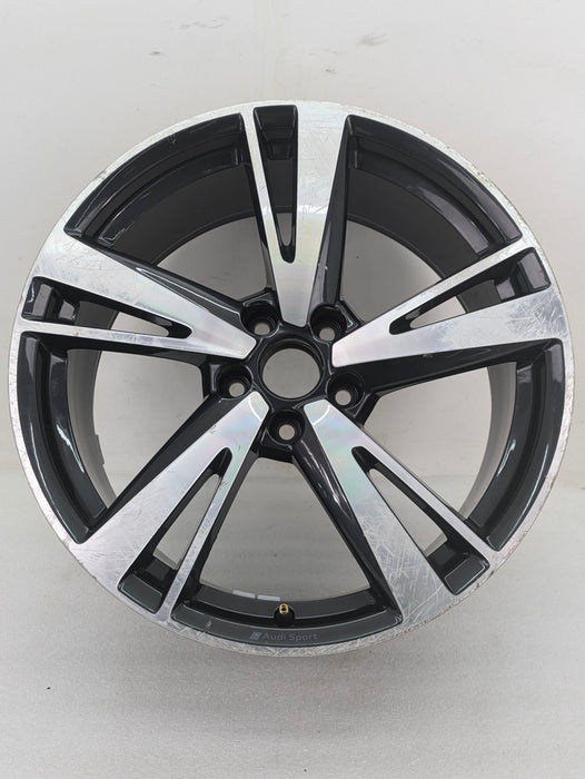 Audi 8V RS3 Aluminum/Black Wheel Rim 19x8 ET42 8V0601025 *DAMAGED*
