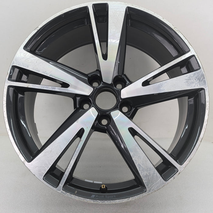 Audi 8V RS3 Aluminum/Black Wheel Rim 19x8 ET42 8V0601025 *DAMAGED*
