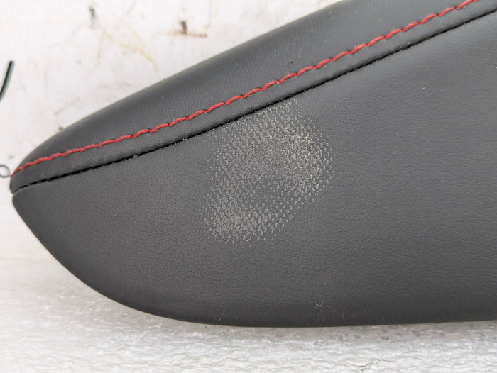 2018 Chevrolet 6th Gen Camaro 2SS Right/Passenger Side Black Leather/Red Stitching Knee Pad *DAMAGED*