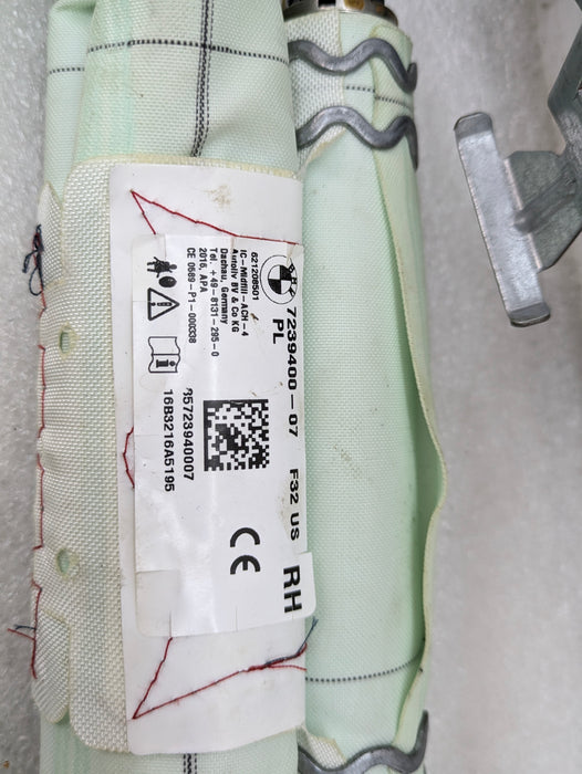 BMW F32 430xi 435xi 440xi 428xi/F82 M4 Right/Passenger Side Curtain Airbag/Air Bag 7239400
