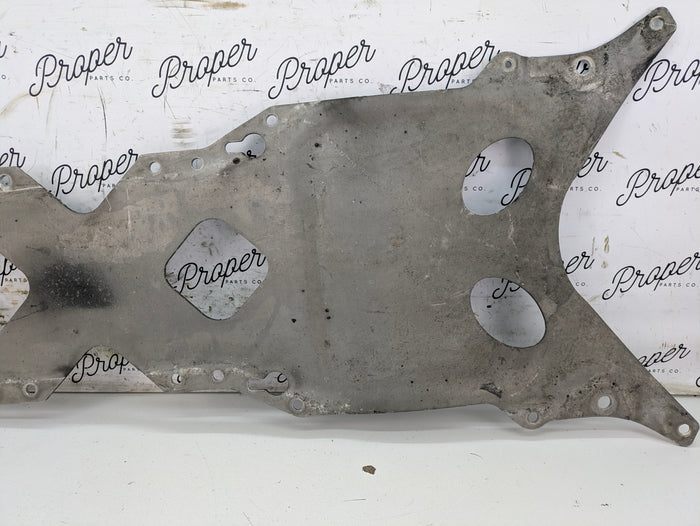 Chevrolet C7 Corvette Stingray Z51 Center Under Floor Panel Tunnel Reinforcement Torque Tube Shield Skid Plate