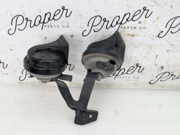 Porsche 996.2 911 Carrera 4 Low & High Siren Horns W/Bracket 99663501502