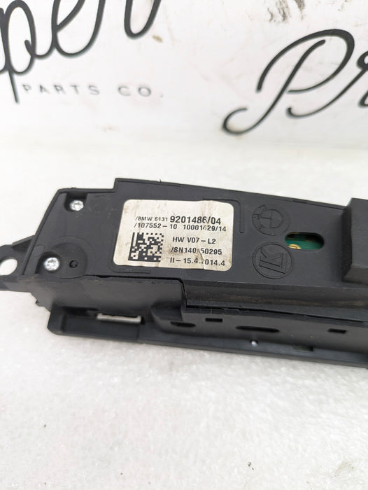 BMW F01 Center Console Driver Mode Control Multi Switch Park Distance & Hill Descent 9201486