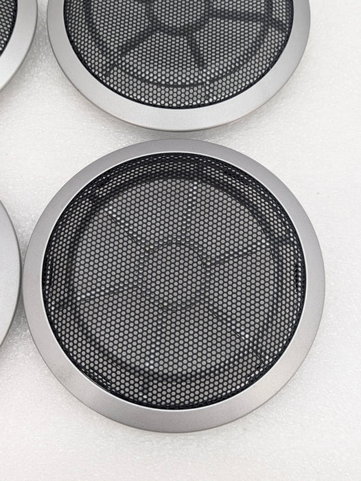 Bmw E90/E91 Individual Audio Silver/Chrome Speaker Grille/Cover Set Of 4 7117819