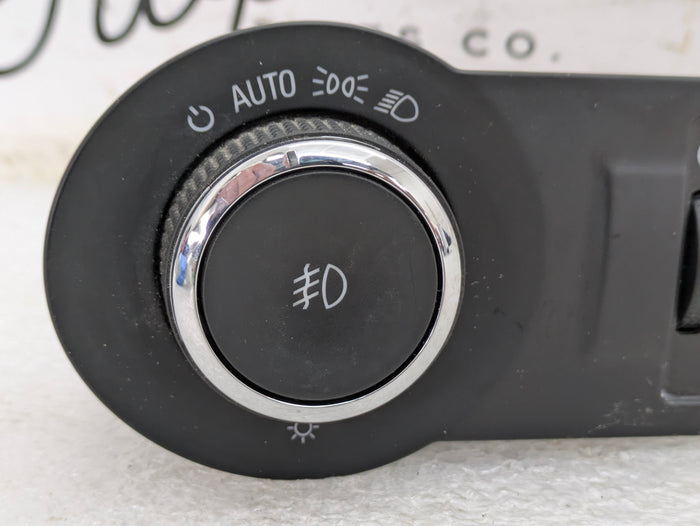 *Note 2015 Chevrolet 5th Gen Camaro 2SS Main Headlight Lamp Fog Light Gauge Cluster Dimmer Control Switch 92218815