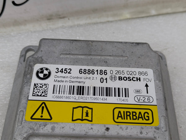 2018 BMW F32 430xi SRS Air Bag Module ICM Control Unit 6886186