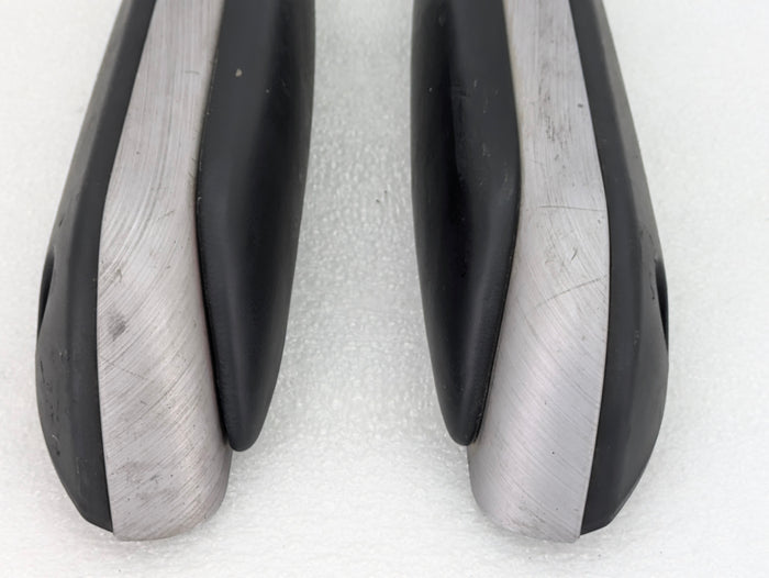 BMW E46 M3 330ci 328ci 325ci 323ci Coupe/Convertible Rear Panel Armrest Brushed Aluminum Trim Set 8241211/8241212