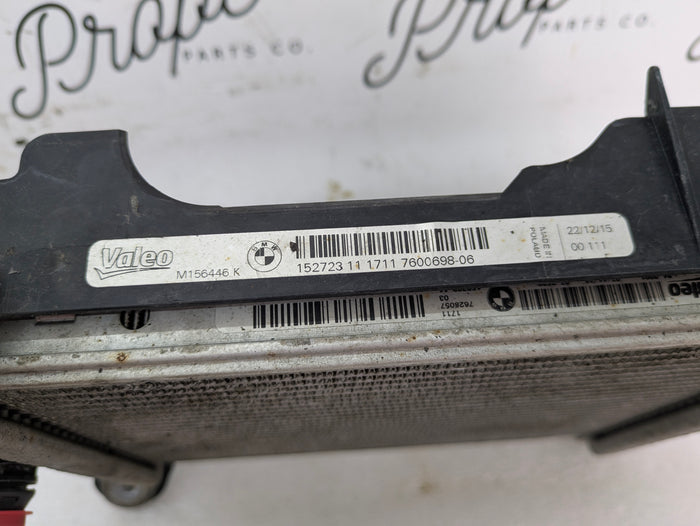 BMW F32 F36 435XI M Sport Auxiliary Coolant Radiator  7628057/7600698