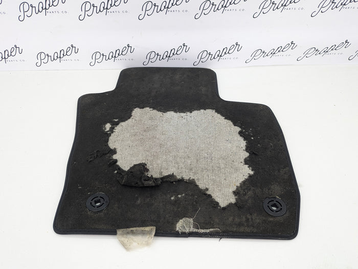 2015-2018 Audi 8U Q3 Interior Carpet Floor Mat Black Set Of 4 8U1863714A *Damaged*