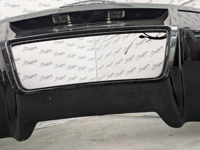 Chevrolet C7 Corvette Stingray Z51 Upper Rear Bumper Cover W/Lower Diffuser Night Race Blue Metallic (GXH) 84411653 *DAMAGED*