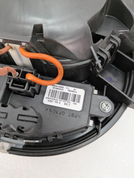 BMW F32 F30 F36 F31 F33 F34 3 & 4 Series Blower Motor & Final Stage Resistor/FSR 9319919