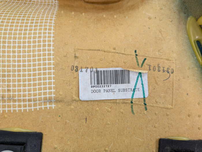 BMW Z3 M Coupe Roadster Front Door Panels Left Right Set Nappa Leather Black 269379603