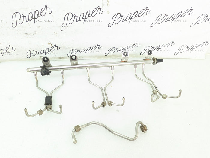 BMW F32 F33 F30 F34 F36 435xi 335xi N55 High Pressure Fuel Rail W/Injector Lines 7649710/7620946